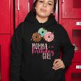 Womens Momma Of The Birthday Girl Donut Birthday Party Theme Family Women Hoodie Funny Gifts