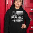 Womens Papa Dad Bruh Fathers Day 4Th Of July Us Vintage Gift 2022 Women Hoodie Funny Gifts
