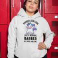 Barbercorn Funny Unicorn Dabbing Gift Like A Normal Barber But More Awesome Women Hoodie Funny Gifts