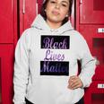 Black Lives Matter Minding My Black Owned Business Women Hoodie Funny Gifts