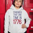 Fourth Of July Remember 1776 Funny 743 Shirt Women Hoodie Funny Gifts