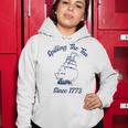 Fun 4Th Of July Spilling The Tea Since 1773 History Teacher Women Hoodie Funny Gifts