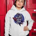 Funny Astronaut Monkey V4 Women Hoodie Funny Gifts