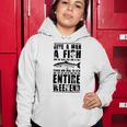 Give A Man A Fish And He Will Eat For Day Women Hoodie Funny Gifts