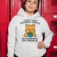 I Dont Like Morning People Or Mornings Or People V2 Women Hoodie Funny Gifts