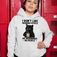 I Dont Like Morning People Or Mornings Or People V3 Women Hoodie Funny Gifts