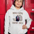 Mega King Mega King Trump 2024 Donald Trump Women Hoodie Unique Gifts
