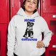 Miniature Schnauzer Home Supervisor Child Wrangler Multi Tasking Dog Women Hoodie Funny Gifts