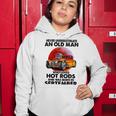 September Old Man Loves Hot Rods Never Underestimate An Old Man Who Loves Hot Rods And Was Born In Women Hoodie Funny Gifts