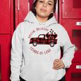 Special Delivery Valentines Car Red Plaid Women Hoodie Funny Gifts