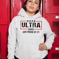 Vintage Ultra Maga And Proud Of It Women Hoodie Funny Gifts