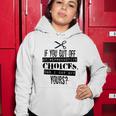 Womens Pro Choice Cut Protest Women Hoodie Unique Gifts