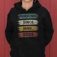 19 Years Old Gifts Awesome Since May 2003 19Th Birthday Women Hoodie