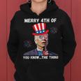 Biden Dazed Merry 4Th Of You Know The Thing 4Th Of July Women Hoodie