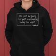 Charlie Gift Quote Personalized Name Funny Birthday Joke Women Hoodie