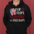 Flip Flops Fireworks And Freedom 4Th Of July V2 Women Hoodie