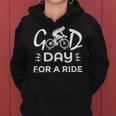 Funny Good Day For A Ride Funny Bicycle I Ride Fun Hobby Race Quote Women Hoodie