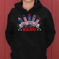 Funny Im Just Here To Bang 4Th Of July Mens Womens Kids Women Hoodie