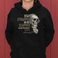 George Washington Stay Strapped Or Get Clapped 4Th Of July Women Hoodie