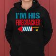 Im His Firecracker His And Hers 4Th Of July Matching Couple Women Hoodie