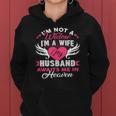 Im Not A Widow Im A Wife My Husband Awaits Me In Heaven Women Hoodie