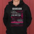 Johnson Name Gift Johnson V2 Women Hoodie