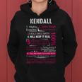 Kendall Name Gift Kendall Name Women Hoodie