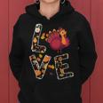 Love Turkey Thanksgiving Happy Fall 20 Shirt Women Hoodie