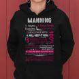 Manning Name Gift Manning Women Hoodie