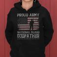 Mens Proud Army National Guard Godfather US Military Gift Women Hoodie
