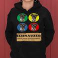 Miniature Schnauzer House Rule Cute & Loyal Dog Women Hoodie