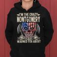 Montgomery Name Gift Im The Crazy Montgomery Women Hoodie