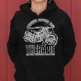 Motorcycles Therapy Ich Hab Einfach 462 Shirt Women Hoodie