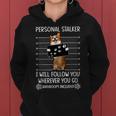 Personal Stalker Corgi Women Hoodie