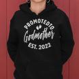 Promoted To Godmother 2022 Pregnancy Best Godmother Women Hoodie