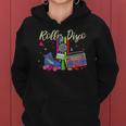 Retro Roller Skating Roller Disco Roller Skates Skating Women Hoodie