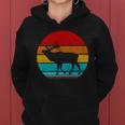 Retro Vintage Elk Women Hoodie