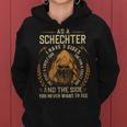 Schechter Name Shirt Schechter Family Name V5 Women Hoodie