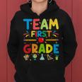 Team First Grade - 1St Grade Teacher Student Kids Women Hoodie