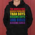 The World Has Bigger Problems Lgbt-Q Pride Gay Proud Ally Women Hoodie
