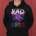 Totally Rad Since 1972 80S 50Th Birthday Roller Skating Women Hoodie