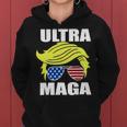 Ultra Maga Joe Biden Pro Trump Gift Women Hoodie