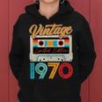 Vintage 1970 Awesome 52 Years Old Retro 52Nd Birthday Bday Women Hoodie