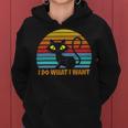 Vintage Black Cat Lover 272 Shirt Women Hoodie