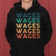 Wages Name Shirt Wages Family Name V3 Women Hoodie