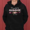 Womens Promoted To Gammie Est 2022 Tee Cute Mothers Day Gift Women Hoodie