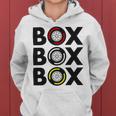 Box Box Box F1 Tyre Compound Design V2 Women Hoodie