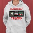 Classically Trained Shirt Funny Gamer Shirt Gamer Shirt Video Game Shirt Gamer Gift Funny Musician Shirt Women Hoodie