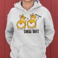 Corgi Set Sticker Design Funny Corgi Set Stickers Women Hoodie