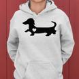 Dachshund Heart Dog Lover Women Hoodie